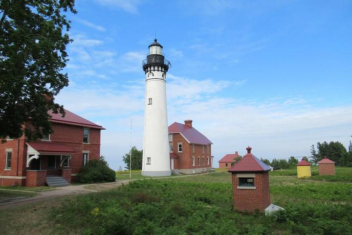 Au Sable Light Station and keepers quarters
